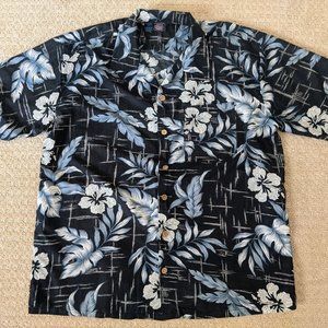 Men's Size XL Hawaiian Shirt w/Pocket (A252)